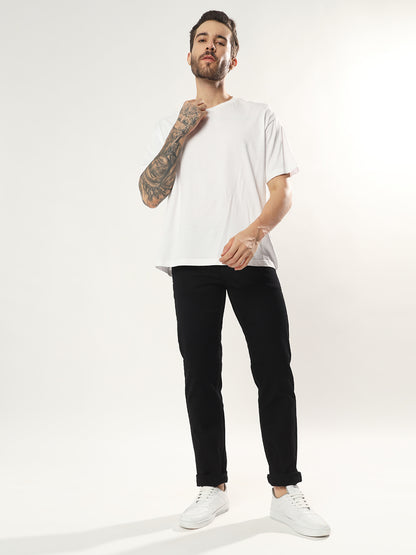 Mens 5 Pocket Midrise Comfort Fit Strech Jeans