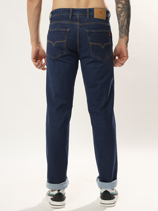 Mens 5 Pocket Midrise Comfort Fit Strech Jeans