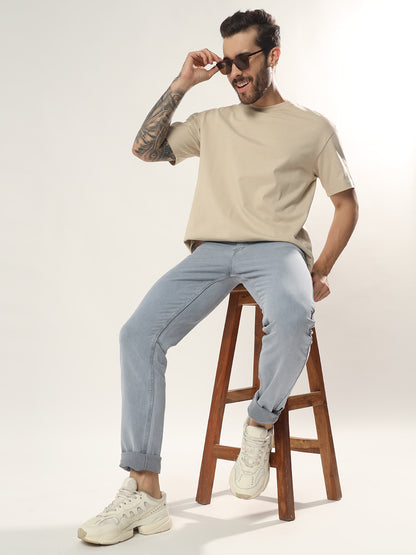 Mens 5 Pocket Midrise Comfort Fit Strech Jeans