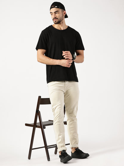 Mens 5 Pocket Midrise Narrow Fit Strech Jeans