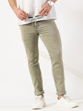 Classic Khakhi Narrow Fit Men's Jeans