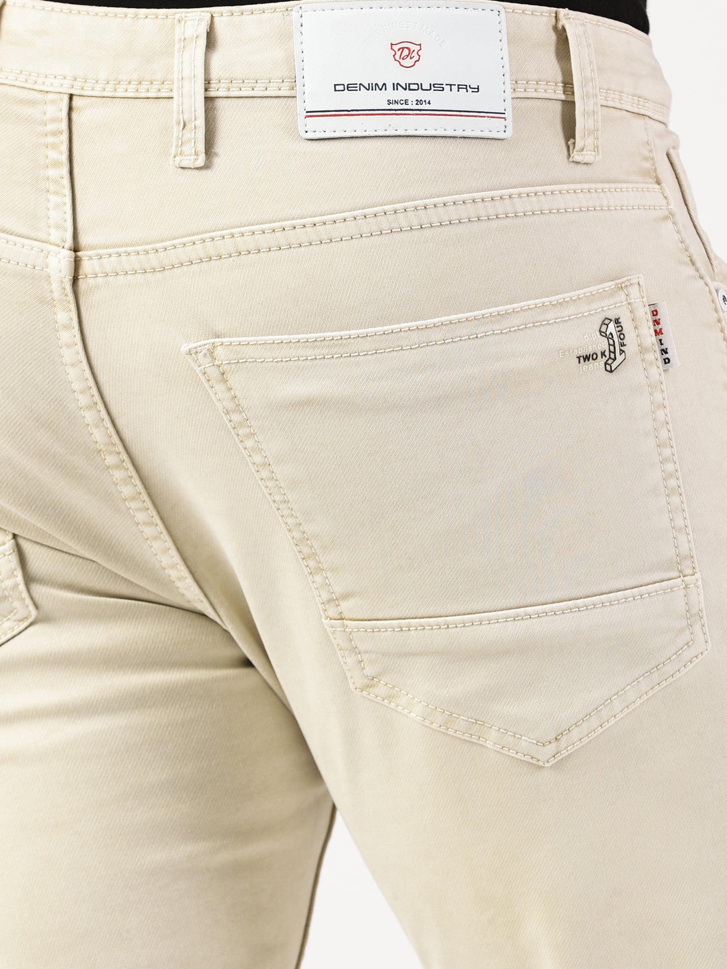Mens 5 Pocket Midrise Narrow Fit Strech Jeans