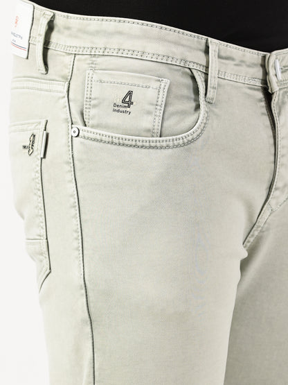 Mens 5 Pocket Midrise Narrow Fit Strech Jeans