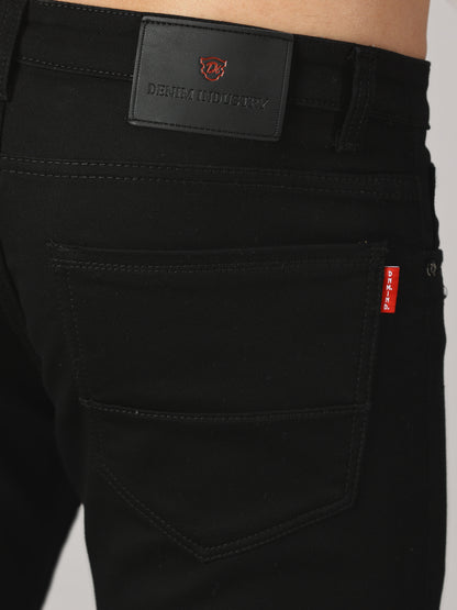 Mens 5 Pocket Midrise Narrow Fit Strech Jeans