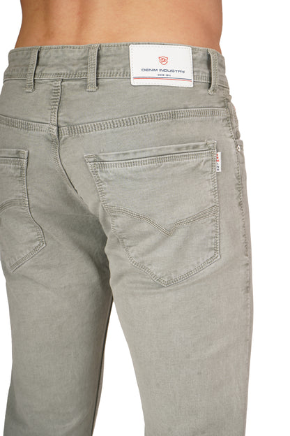 Mens 5 Pocket Midrise Narrow Fit Strech Jeans