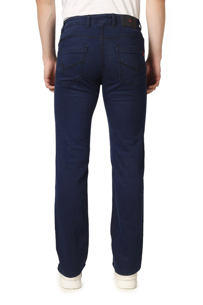 Mens 5 Pocket Midrise Comfort Fit Strech Jeans