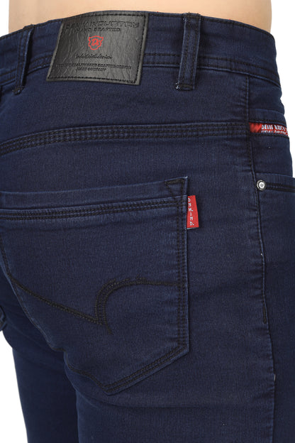 Mens 5 Pocket Midrise Comfort Fit Strech Jeans
