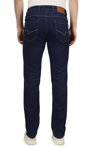 Mens 5 Pocket Midrise Comfort Fit Strech Jeans