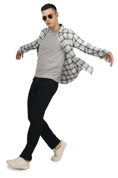 Mens 5 Pocket Midrise Comfort Fit Strech Jeans