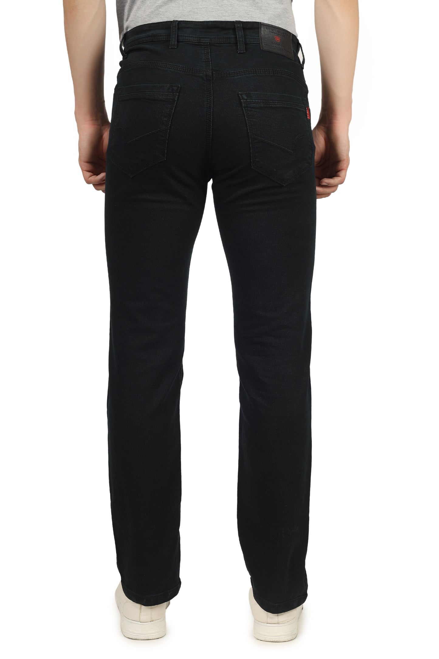 Mens 5 Pocket Midrise Comfort Fit Strech Jeans