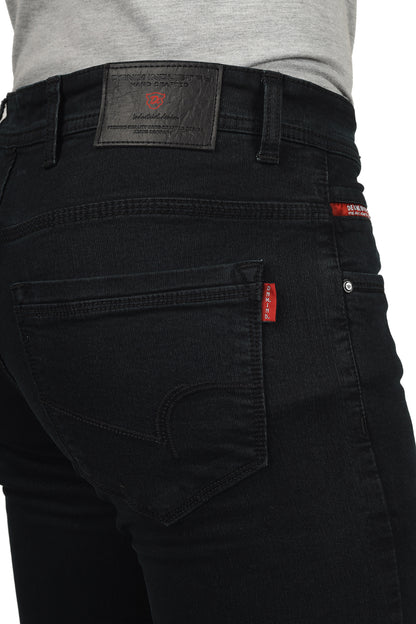 Mens 5 Pocket Midrise Comfort Fit Strech Jeans