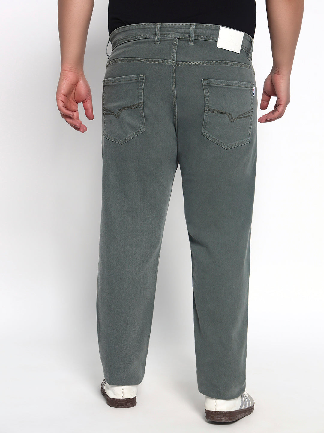 Pistacho Plus Size Midrise Comfort Fit Strech Jeans