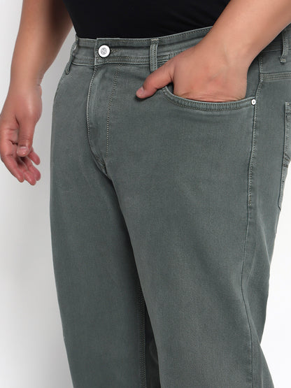 Pistacho Plus Size Midrise Comfort Fit Strech Jeans