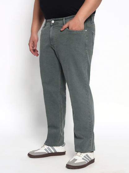 Pistacho Plus Size Midrise Comfort Fit Strech Jeans