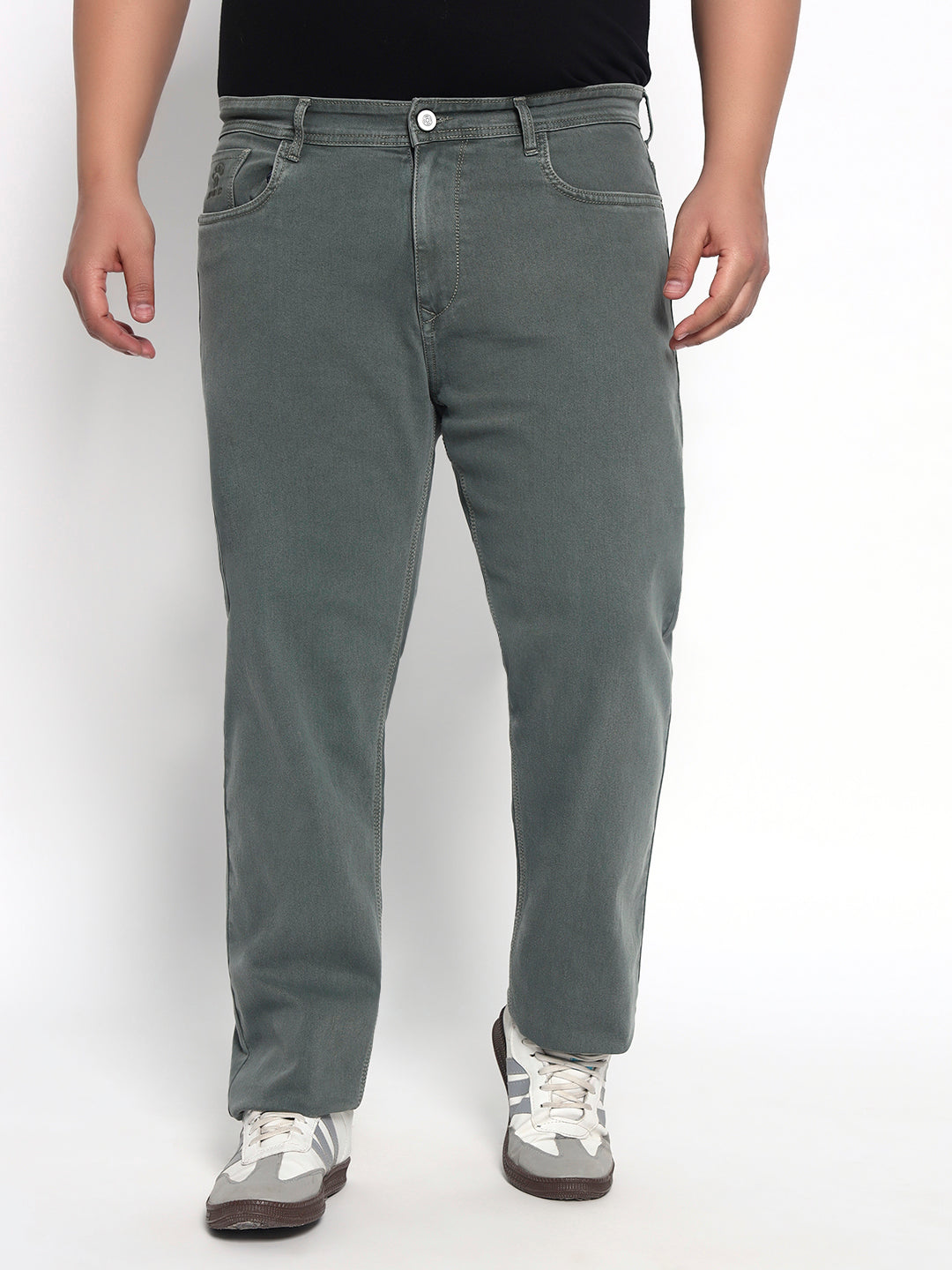 Pistacho Plus Size Midrise Comfort Fit Strech Jeans