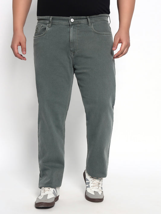 Pistacho Plus Size Midrise Comfort Fit Strech Jeans