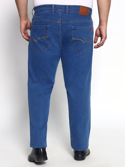 Mild Bleach Plus Size Midrise Comfort Fit Strech Jeans
